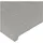 vidaXL Kopfteil Hellgrau 100x5x78/88 cm Stoff