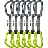 Edelrid Pure Set Sixpack 10 cm, slate-oasis (627)