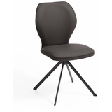 Niehoff Sitzmöbel Colorado Trend-Line Design-Stuhl Eisengestell - Polyester Atlantis anthrazit