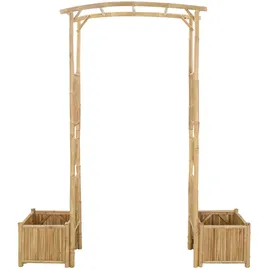 vidaXL Rosenbogen 177 x 40 x 205 cm Bambus