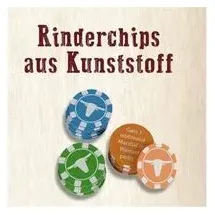 Corax Games - L+N GMBH 1029553 Western Legends - 2. Edition - Rinderchips aus Kunststoff