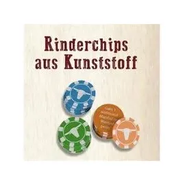 Corax Games - L+N GMBH 1029553 Western Legends - 2. Edition - Rinderchips aus Kunststoff