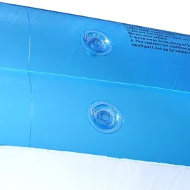 northix Aufblasbarer Gartenpool 245 x 150 x 43 cm blau/weiß