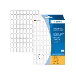 Herma Adressetiketten 2330 Weiß 10,0 x 16,0 mm 32 Blatt 2592 St.