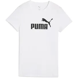 Puma Essentials No. 1 Logo T-Shirt Damen 02 white L