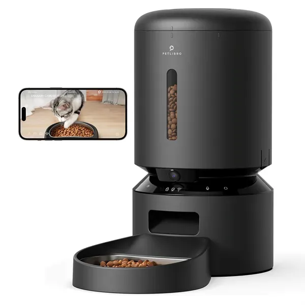 GRANARY CAMERA MONITORING FEEDER BLACK