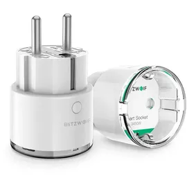 BLITZWOLF Smart-Home-Steckdose 3450 W Weiß