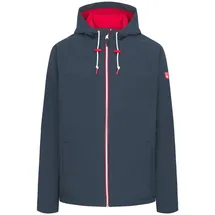 DERBE Softshell Jacke Isleby M blau/rot XL