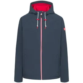 DERBE Softshell Jacke Isleby M blau/rot XL