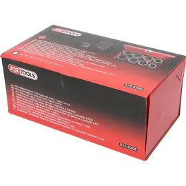 KS Tools 1" Sechskant-Kraft-Stecknuss-Satz, lang, 8-tlg.