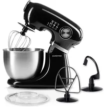 GOURMETmaxx Knetmaschine schwarz