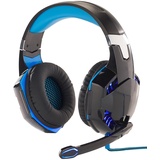 Mod-it Beleuchtetes Gaming-Headset mit Kabelfernbedienung & Mikrofon-Schalter