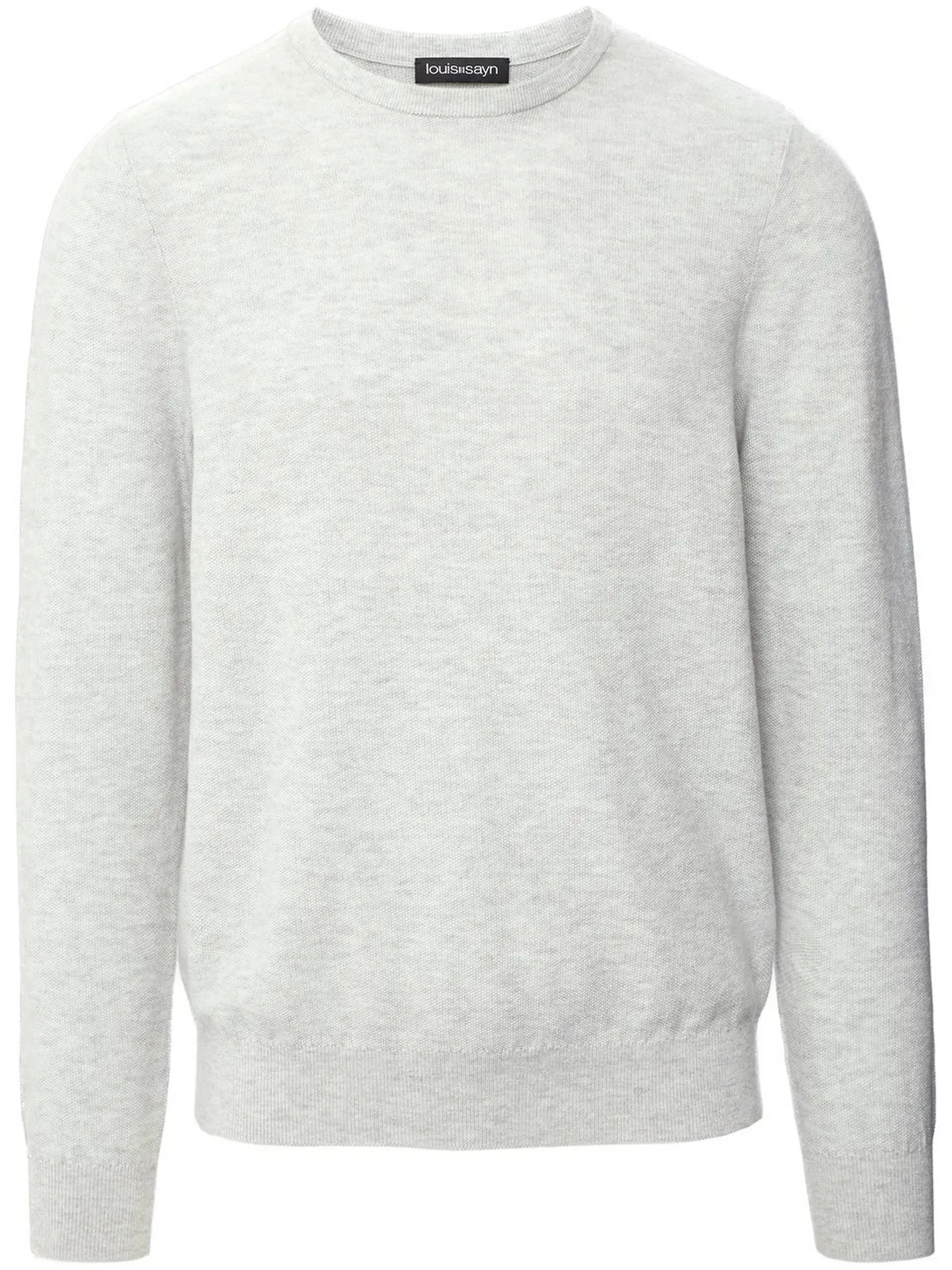 Le pull col ras-de-cou  Louis Sayn gris