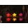 8 seasons design GmbH Motivleuchte Shining Flower Kunststoff Durchmesser 40 cm 1 Stück rot