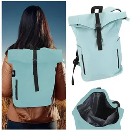 Cepewa Urban Falt Rucksack hellblau