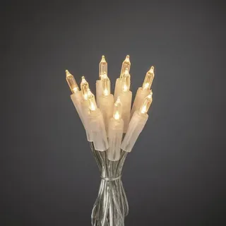 Konstsmide LED Mini-Lichterkette 35 warm weiße Dioden, 230V, Innen transparentes Kabel
