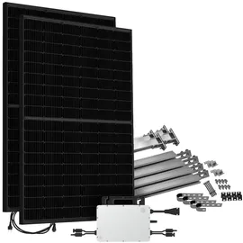 Offgridtec HMS-800W-2T Bifazial 800 W inkl. Montageset für Balkongeländer