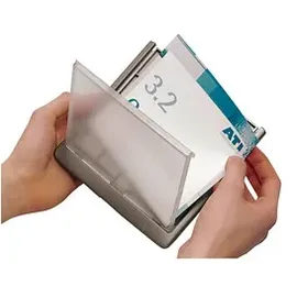 Durable Türschild Click Sign 21,0 x 14,8 cm Grau