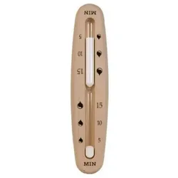 Sauna-Sanduhr Exklusiv, 15 Min - Sandfarbe: weiß