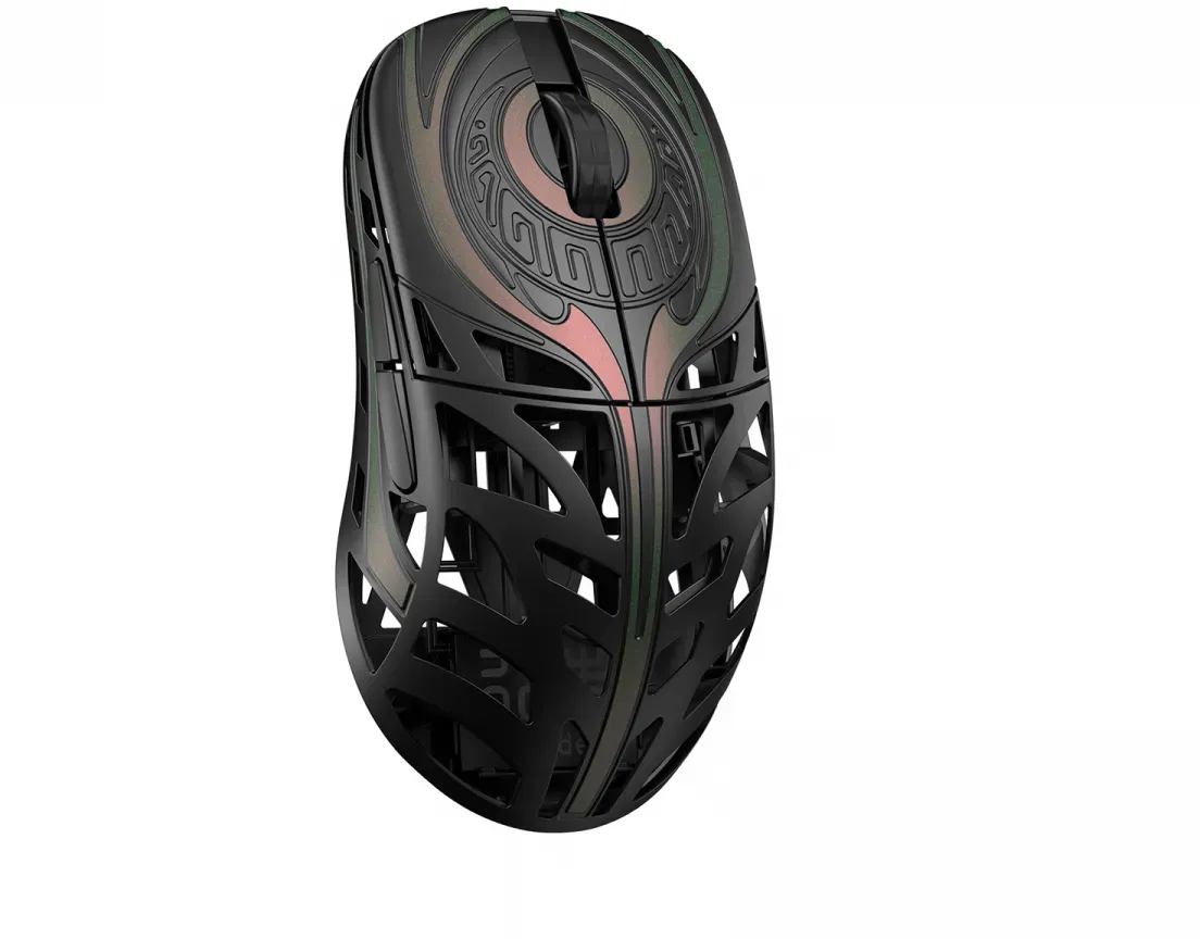 WLMouse Strider Kabellose Gaming-Maus - Schwarz [Omron Optical]