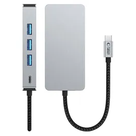 TECH-PROTECT HB05 HUB 9in1 Adapter USB-C + USB2.0 Usb3.0 Hdmi 4K 60Hz SD / TF Pd100W Rj45 - Grau