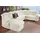 sit&more Wohnlandschaft Kunstleder U-Form 3-Sitzer Weiß