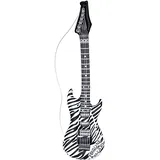 w widmann milano party fashion Aufblasbare Gitarre 105 cm Schwarz