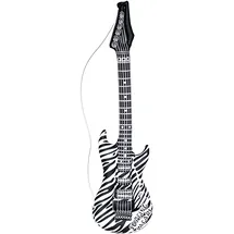 w widmann milano party fashion Aufblasbare Gitarre 105 cm Schwarz