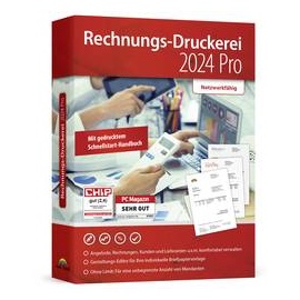 Markt + Technik Markt & Technik Rechnungs-Druckerei 2024 Pro Vollversion, 1 Lizenz Windows Finanz-Software