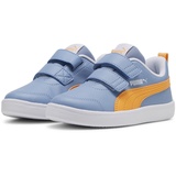 Puma Courtflex v2 PS 371543-34 32.5 - Blue-Clementine white