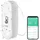 Luminea Home Control WLAN-Außen- und Innen-Temperatur- und Luftfeuchtigkeitssensor, IP65