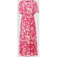 S.Oliver BLACK LABEL Maxikleid aus Chiffon mit Print Damen,