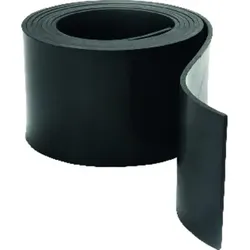 Gummistreifen Nitril Butadien Kautschuk SBR 100x3mm, 10m - schwarz