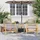 vidaXL Gartenstuhl 2 St. 33 x 0 x 0 cm beige