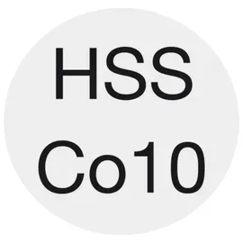 FORUM Schruppfräser DIN 844 K HSSE 10,0 mm HR