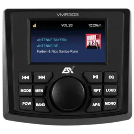 ESX VMR303 Marine Media Receiver 3-Zoll Farbdisplay DAB+