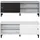 trendteam Evolution Lowboard 150 x 56 x 40 cm Weiß MDF/Spanplatte
