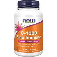 NOW Foods C-1000 Zink Immune Kapseln 90 St.