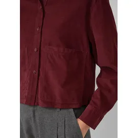 s.Oliver Verkürzte Feincord-Bluse mit aufgesetzten Taschen - 40