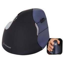 Evoluent VerticalMouse 4 Right - Maus - ergonomisch - Für Rechtshänder - optisch - 6 Tasten - kabellos - USB