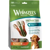 Whimzees Wellness Toothbrush Größe L 6 Stück) Hundesnacks