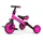 Milly Mally 3-in-1, Fahrrad Optimus Rosa