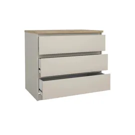 Tvilum Quadro 77,2 x 112,7 x 29,6 cm sonoma eiche/weiß
