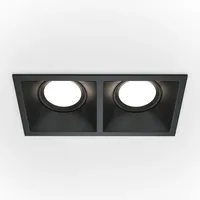 Maytoni Deckenleuchte, Schwarz, Metall, 9x4.2x17.3 cm, CE, schwenkbar, gleichmäßige