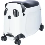 TheTrueC Kinder Trolley Panda Box weiß