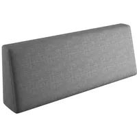 sunnypillow Palettenkissen 120 x 40 x 20 cm grau 1 St.