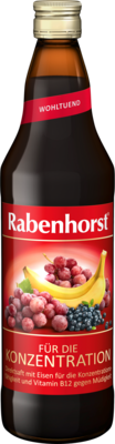 RABENHORST für die Konzentration Saft 700 ml