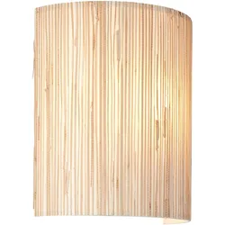 BRILLIANT Wandleuchte "Wimea", beige (natur), H: 23,5cm, Lampen, natur