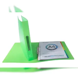 Exacompta Ringbuch Kreacover 1000μ, 2 Ringe 30 mm« Farbig sortiert 12 Stück