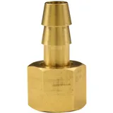 ELMAG Schlauchtülle mit Überwurfmutter IG 3/8, 9 mm, Messing